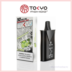 TOKYO MOHOO BOX東京魔盒電子菸煙彈檸檬茉莉茶口味丨MESH霧化科技升級,12ML大容量、10000口