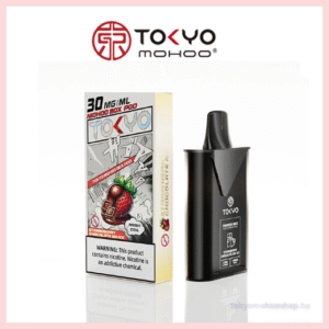 TOKYO MOHOO BOX東京魔盒草莓巧克力無冰電子菸煙彈丨MESH科技升級，12ML大容量、10000口